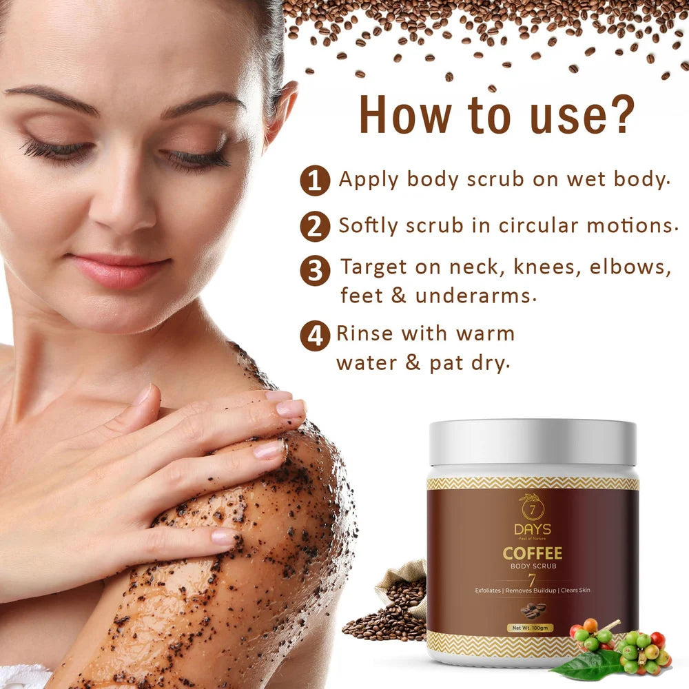 Naked Raw Coffee Body Scrub