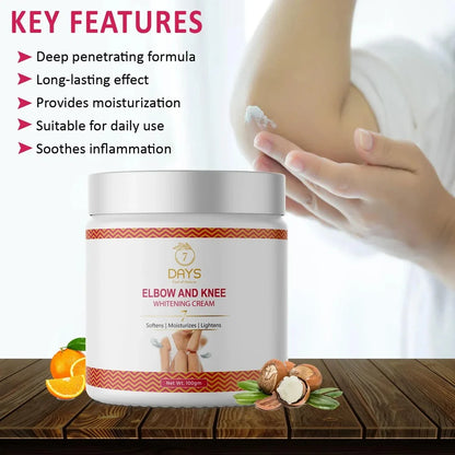 Knee and elbow lightening cream