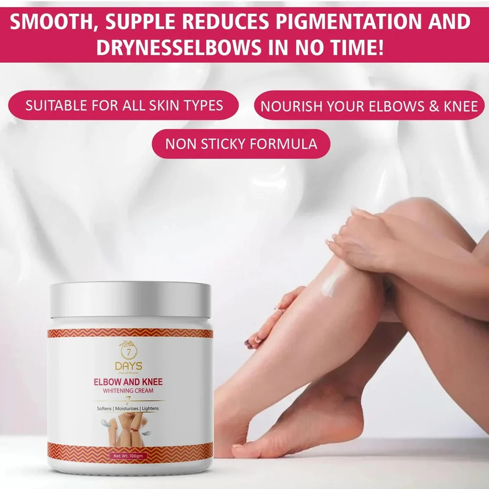 Knee and elbow lightening cream